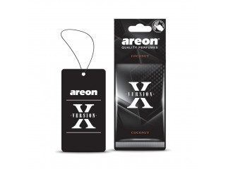 Ароматизатор для авто подвесной "AREON" X-VER Coconut, уп-ка 10 шт цена за 1 шт.