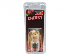 Ароматизатор для авто жидкий  ALMEGA   CHERRY (вишня) бутылочка, подвесной