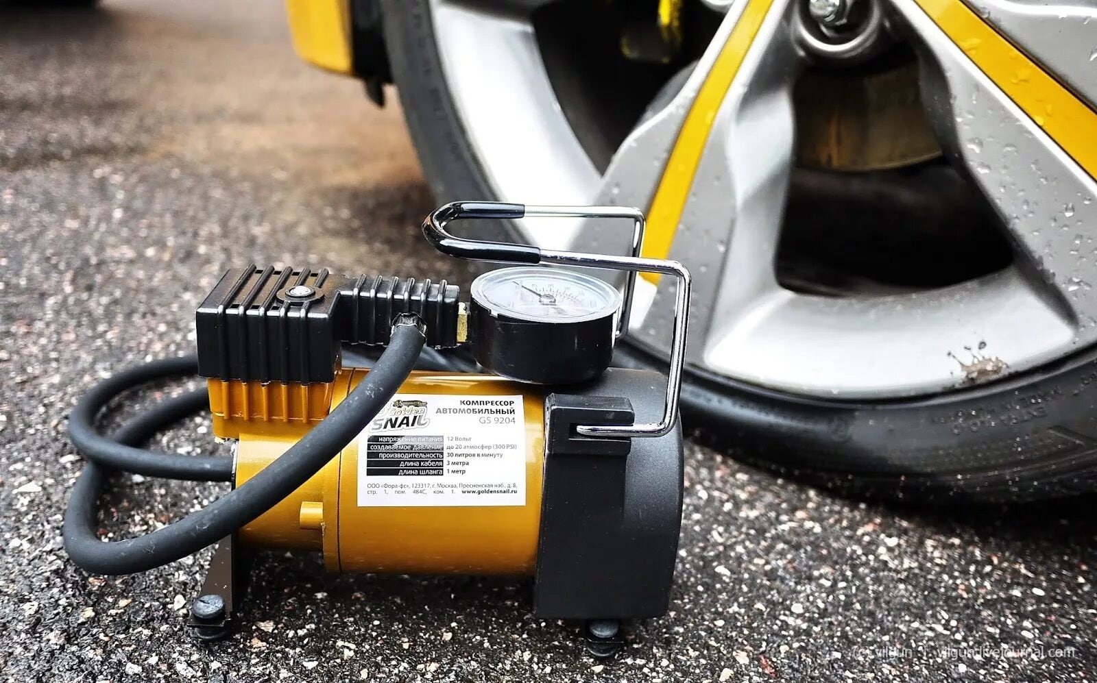 Автомобильный компрессор